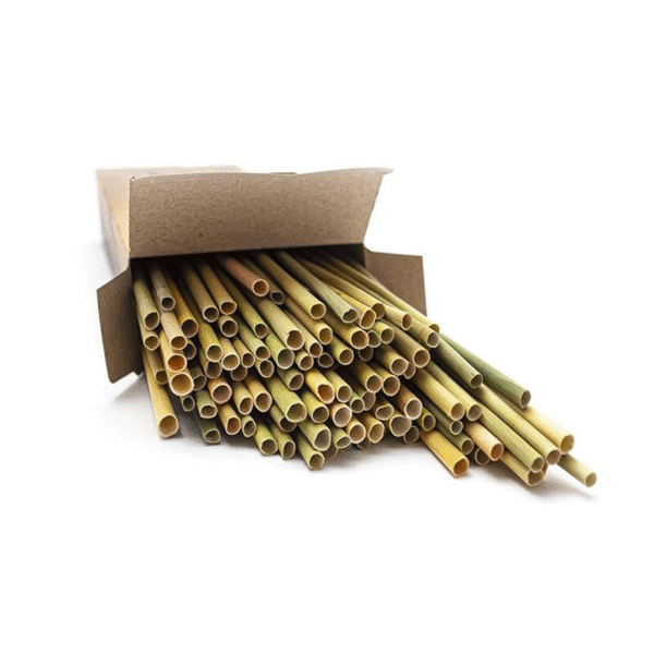 Dry grass straws – Cheap – high quality, can be used with many types of drinks - Image 6