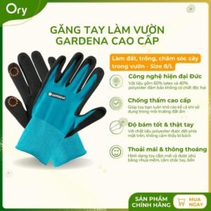 Gardena high quality waterproof and chemical resistant gardening gloves size 8/L