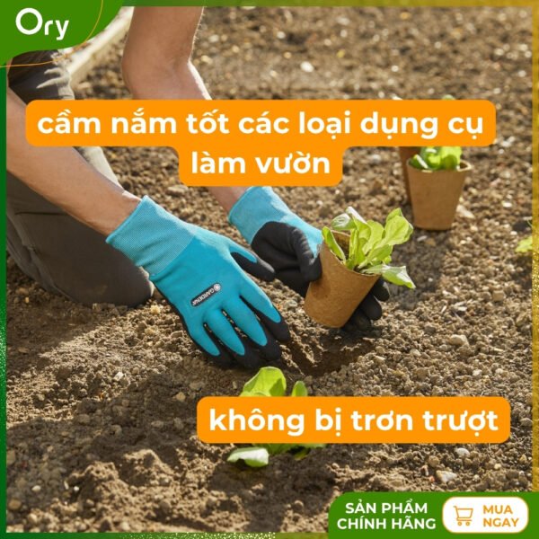 Gardena high quality waterproof and chemical resistant gardening gloves size 8/L - Image 4