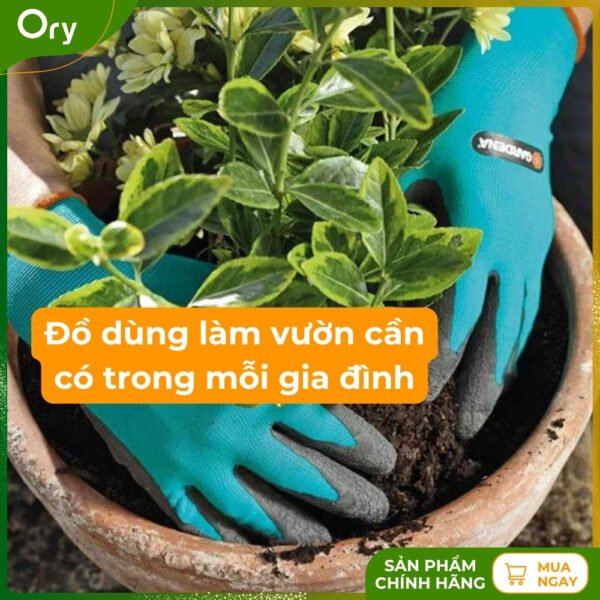 Gardena high quality waterproof and chemical resistant gardening gloves size 8/L - Image 9
