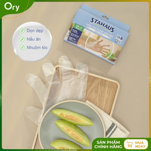 STAHAUS Super Durable Biodegradable Gloves Size L (100 pieces) - Image 7