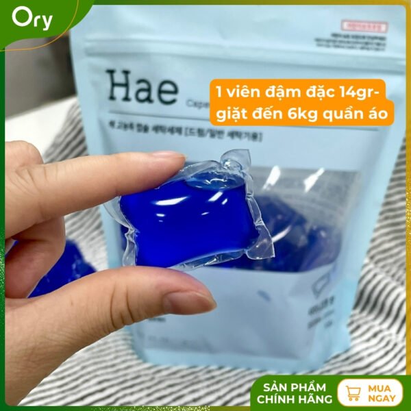 Hae Super Clean Laundry Detergent Tablets - Korea (bag of 50 tablets) - Image 4